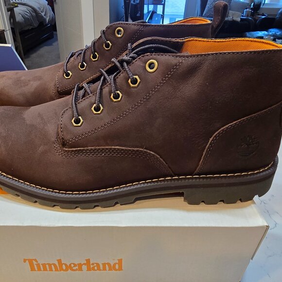 Timberland Men's Redwood Falls Waterproof Chukka Boot Soil SIZE 12 NEW - Picture 1 of 13